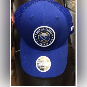 New Buffalo Sabres New Era 9FORTY NHL Adjustable Mesh Trucker Cap Hat